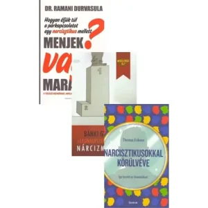 3 könyv a nárcizmusról csomagban Gyors kiszállítás