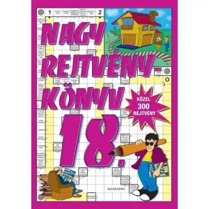 18. Nagy rejtvénykönyv [keresztrejtvények és sok más] Biztonságos fizetés
