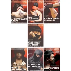 Expressz kézbesítés A Millenium trilógia és a folytatás csomagban [Stieg Larsson,…]