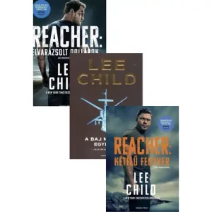 3 Jack Reacher könyv a sorozatból csomagban Biztonságos fizetés