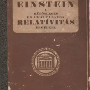 Einstein - A különleges és az általános relatívitás elmélete Szuper ajánlat
