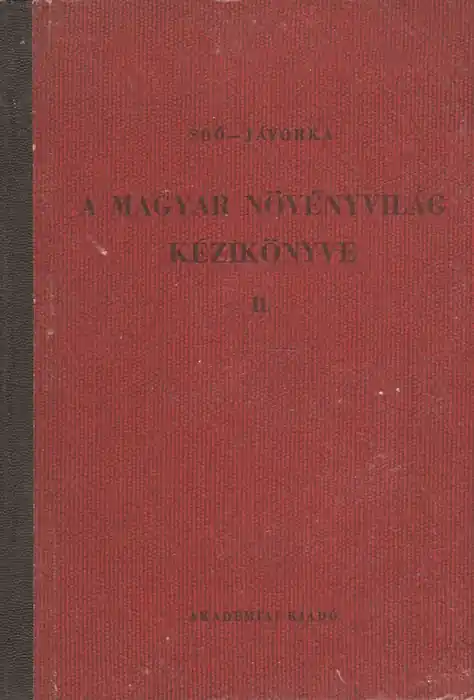 Azonnali szállítás A magyar növényvilág kézikönyve II.