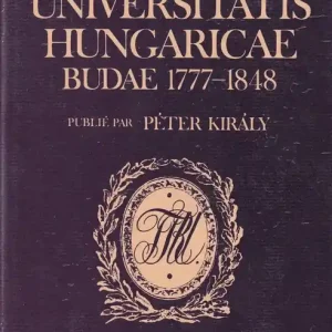 Typographia Universitatis Hungaricae Budae 1777-1848 Biztonságos fizetés