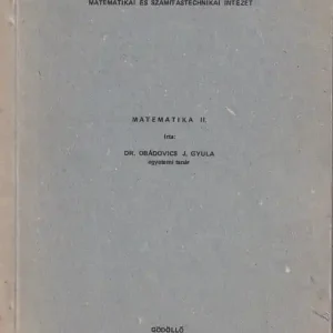 Utolsó esély Matematika II.