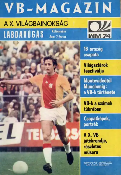 VB-Magazin - A X. labdarúgó-világbajnokság Végkiárusítás