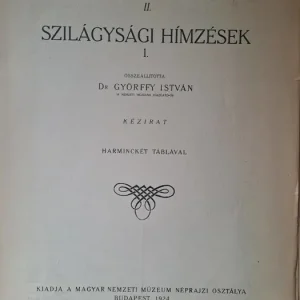 Vedd meg online Szilágysági hímzések 1.