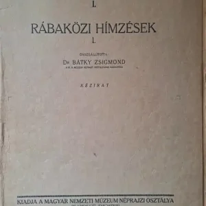 Vedd meg online Rábaközi hímzések 1.