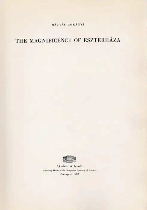 The Magnificence of Eszterháza Biztonságos fizetés