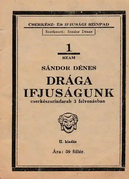 Újdonság Drága ifjuságunk