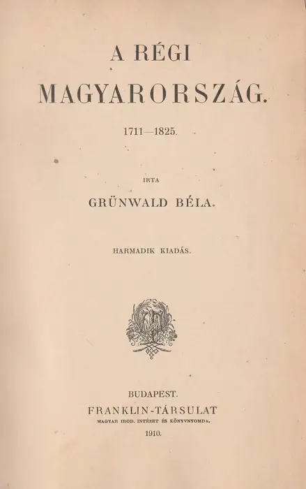 A régi Magyarország Utolsó esély