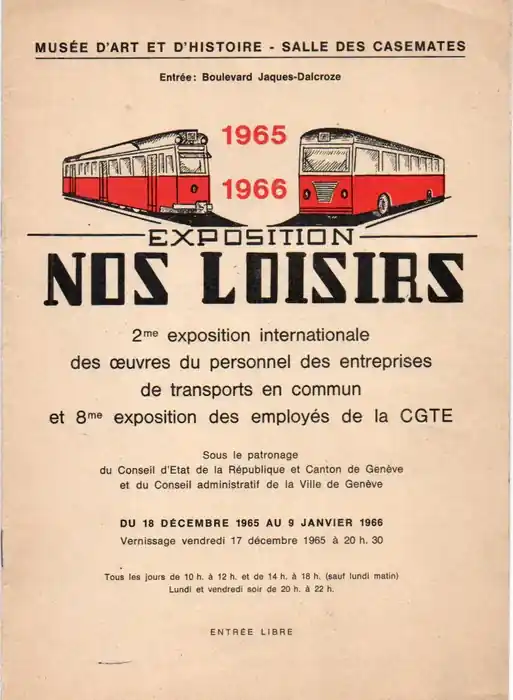 Exposition nos loisirs 1965-1966 Árengedmény