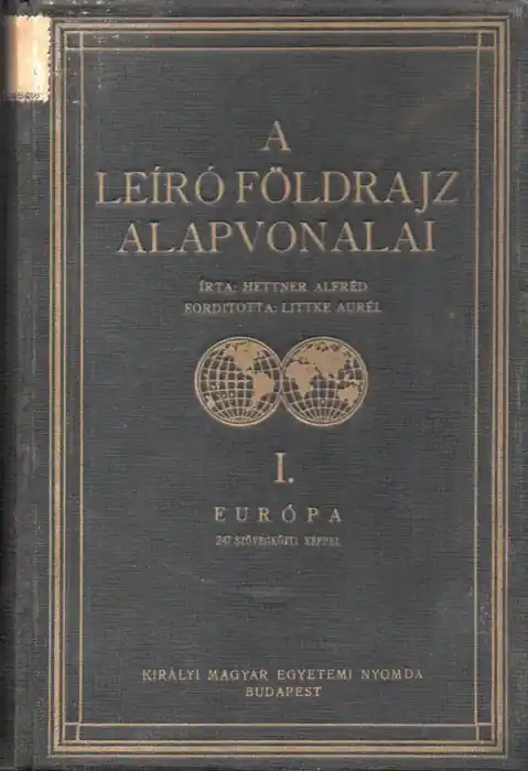A leíró földrajz alapvonalai I. Bestseller