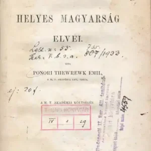 A helyes magyarság elvei Kedvezmény