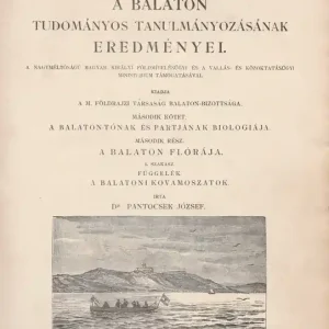 A Balaton tudományos tanulmányozásának eredményei II/2/I. függelék Biztonságos fizetés