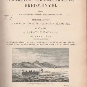 A Balaton tudományos tanulmányozásának eredményei II/1. Expressz szállítás