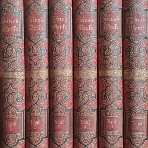 Vedd meg most Heinrich Heine's Werke I-VI.