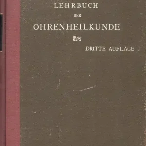 Utolsó esély Lehrbuch der Ohrenheilkunde