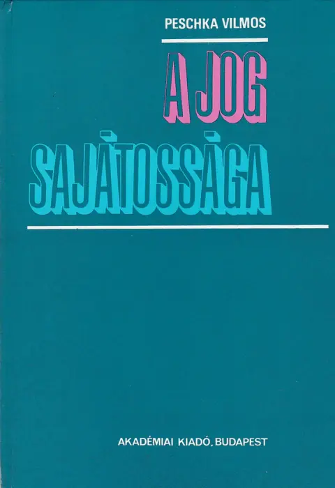 Vedd meg online A jog sajátossága