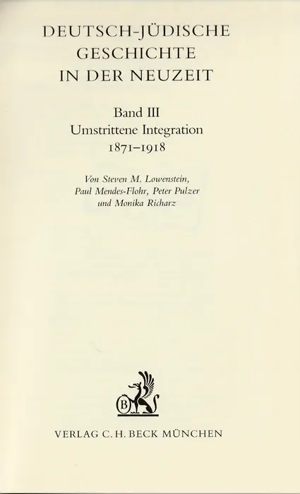 Deutsch-jüdische Geschichte in der Neuzeit III. Biztonságos fizetés