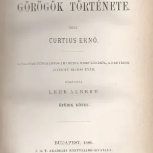 A görögök története V-VI. Vásárlói kedvenc