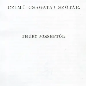 A "Behdset-ül-luget" czimű csagatáj szótár Bestseller