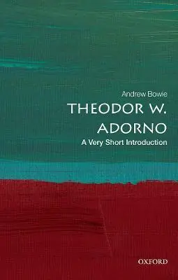 Theodor W. Adorno : A Very Short Introduction Expressz szállítás