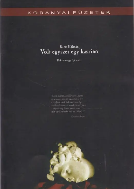 Buzás Kálmán: Volt egyszer egy kaszinó Kiárusítás
