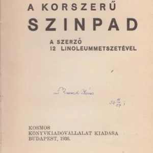 Vásárlói kedvenc Valér Erik: A korszerű színpad