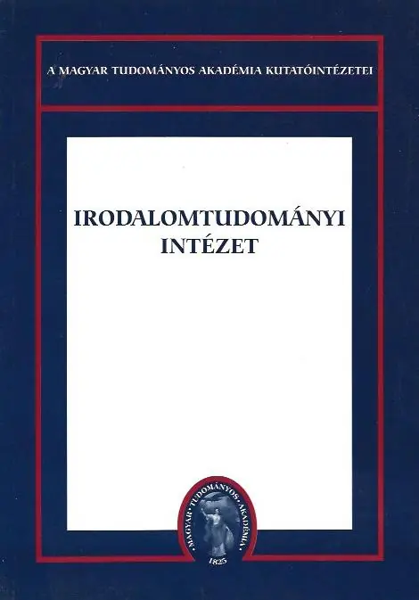 Bodnár György: Irodalomtudományi Intézet Szuper ajánlat