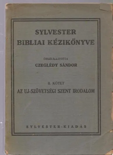 Vedd meg online Sylvester bibliai kézikönyve II. (töredék)