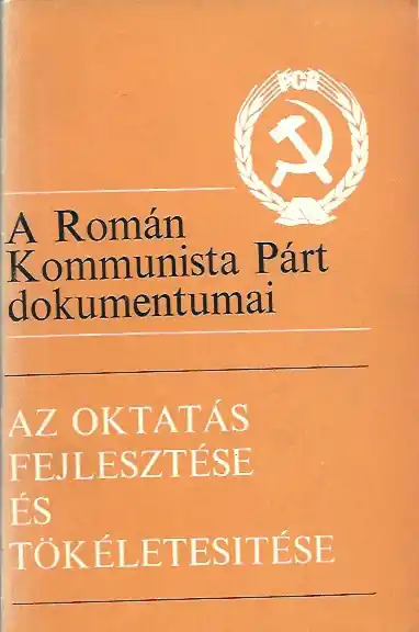 Vedd meg most Az oktatás fejlesztése és tökéletesitése