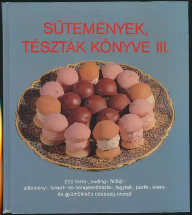 Sütemények, tészták könyve III. Csak ma