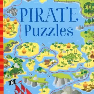 Usborne Minis Pirate Puzzles (2018) Azonnali szállítás