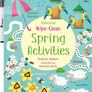 Utolsó esély Usborne Wipe-Clean Spring Activities (2024)