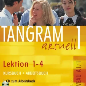 Tangram Aktuell 1 Lektion 1-4 Kurs- und Arbeitsbuch mit CD (2008) Olcsó