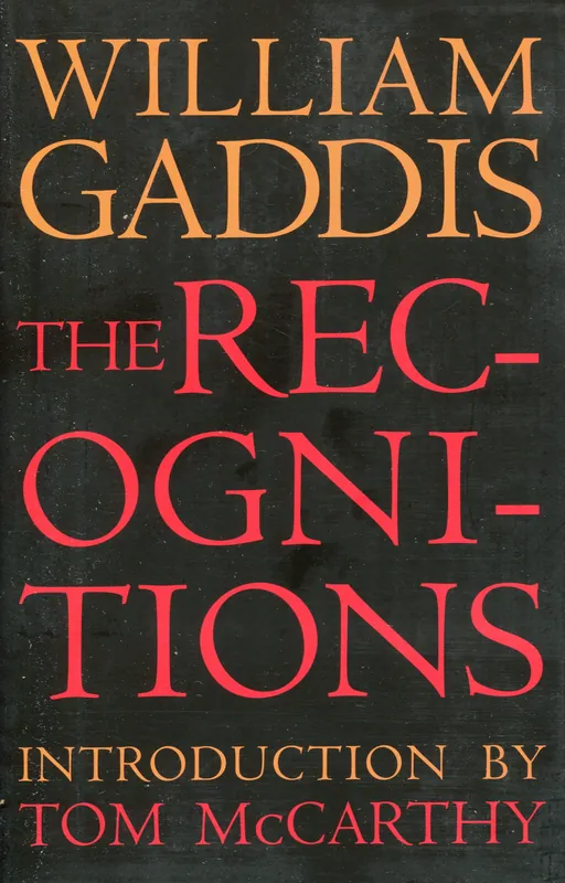 William Gaddis: The Recognitions (2020) Azonnal elérhető