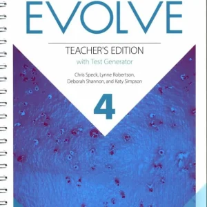 Vásárlói kedvenc Evolve Level 4 Teacher's Edition with Test Generator (2019)