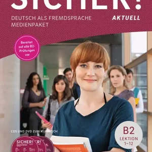 Akció Sicher! aktuell B2 Medienpaket: 2 Audio-CDs und 1 DVD zum Kursbuch.Deutsch als Fremdsprache (2018)
