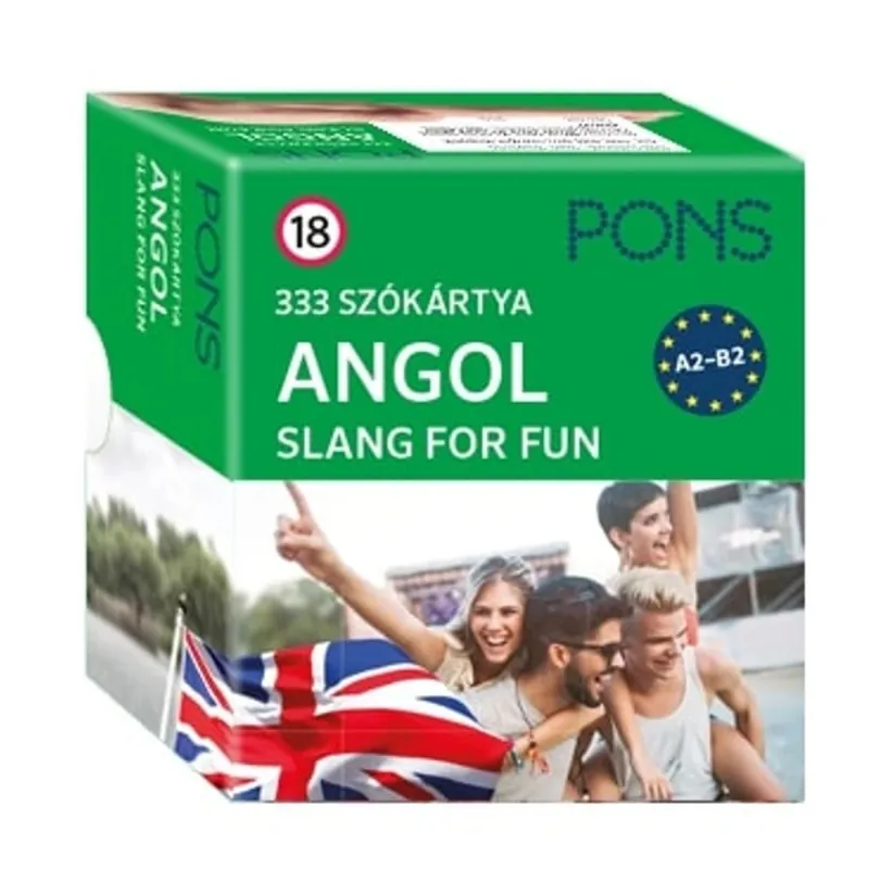 Akció PONS Angol 333 szókártya - Slang for Fun (2021)