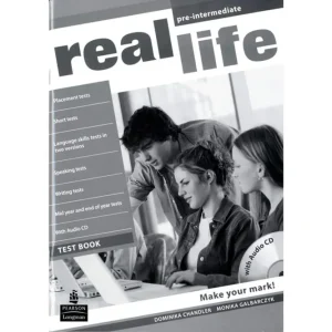 Biztonságos vásárlás Real Life Pre-Intermediate Test Book with Audio CD (2010)