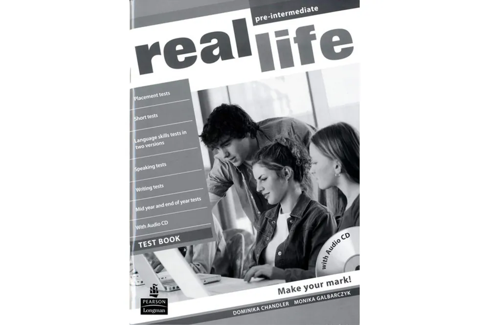 Biztonságos vásárlás Real Life Pre-Intermediate Test Book with Audio CD (2010)