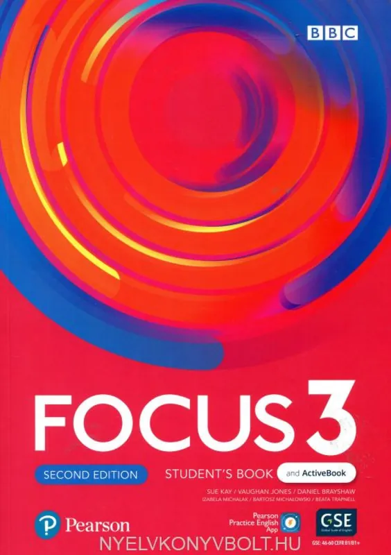 Biztonságos fizetés Focus 3 Student's Book and Active Book 2nd Edition (2020)