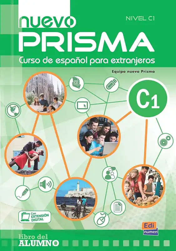 Árengedmény Nuevo Prisma - Curso de espanol para extranjeros Nivel C1 Libro del alumno + CD audio (2011)