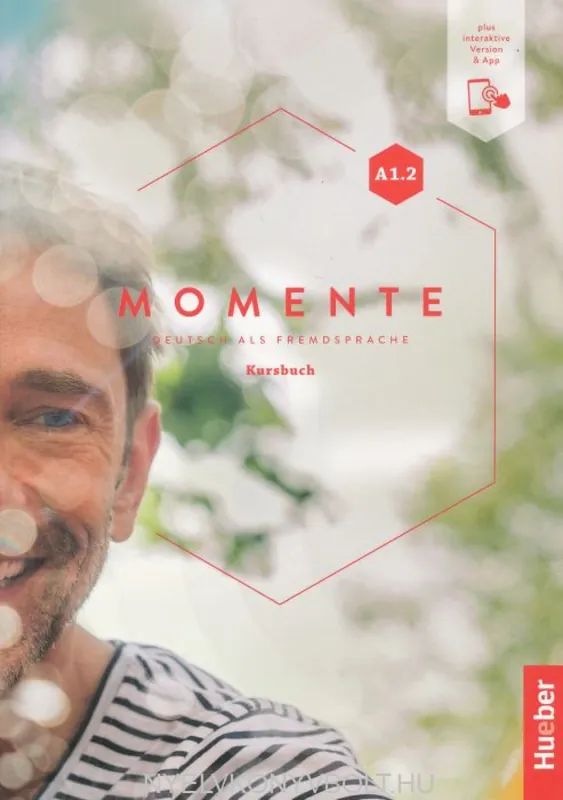 Végkiárusítás Momente A1.2 Kursbuch plus interaktive Version (2020)