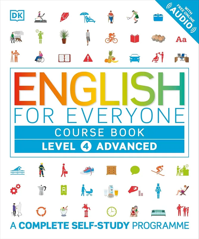 Végkiárusítás English for Everyone Course Book Level 4 with Free Online Audio - A Complete Self-Study Programme (2016)