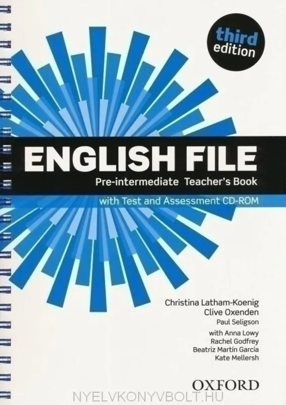 Árengedmény English File - 3rd Edition - Pre-Intermediate Teachers Book with Test/Cd-Rom (2012)