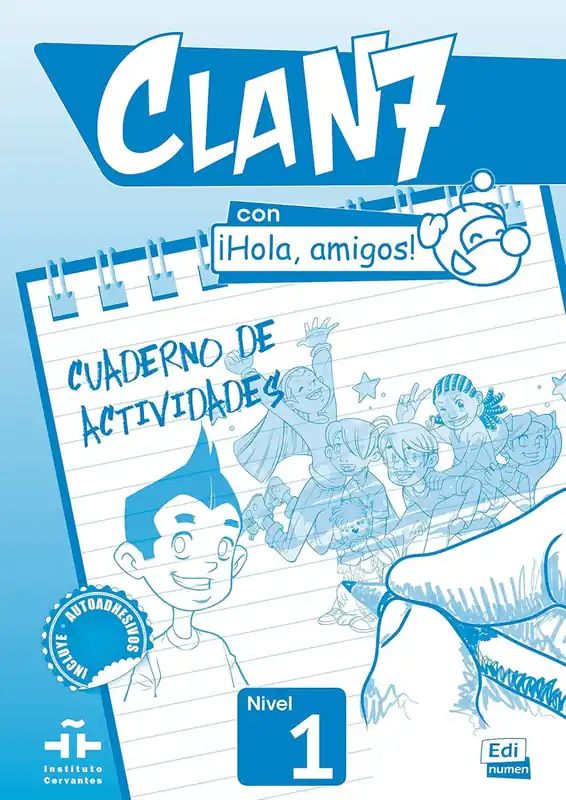 Clan 7 con Hola, amigos! nivel 1 Cuaderno de actividades (2014) Árcsökkenés
