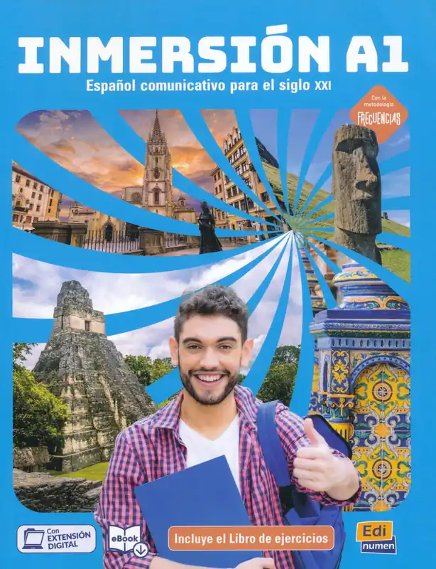 Biztonságos vásárlás Inmersión A1 - Libro del estudiante / Libro de ejercicios (2024)