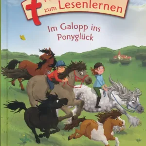 Akciós ár 7-Minuten-Geschichten zum Lesenlernen Leselöwen - Das Original - Im Galopp ins Ponyglück (2023)