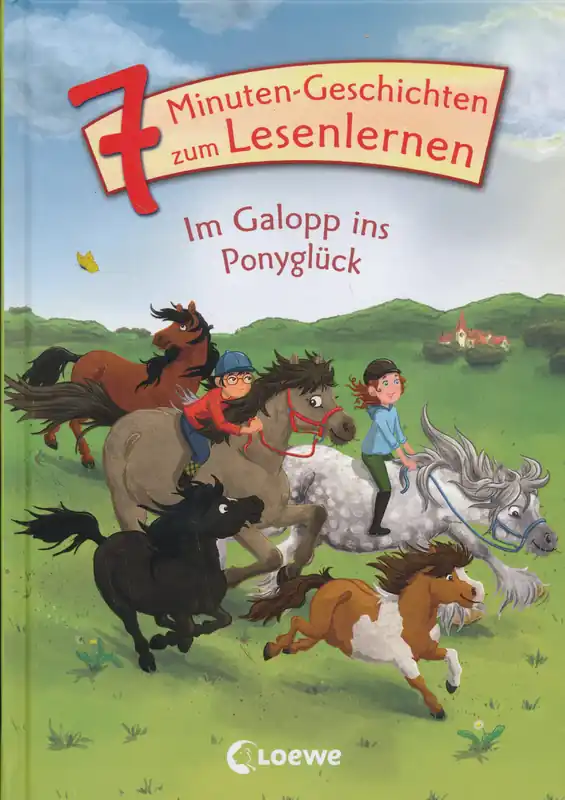 Akciós ár 7-Minuten-Geschichten zum Lesenlernen Leselöwen - Das Original - Im Galopp ins Ponyglück (2023)